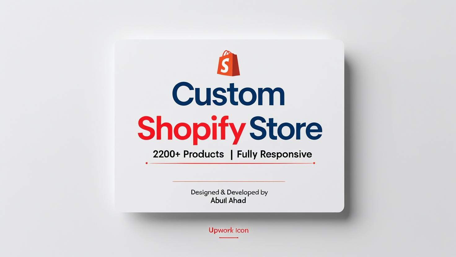 Custom Shopify Store preview